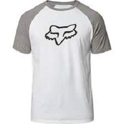 2 roues méloises : TEE SHIRT FOX BLOCKED BLANCTEE