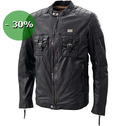 2 roues méloises : PEERLESS LEATHER JACKET